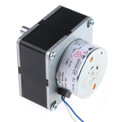 Crouzet Clockwise Synchronous Geared AC Geared Motor, 3.5 W, 230 V