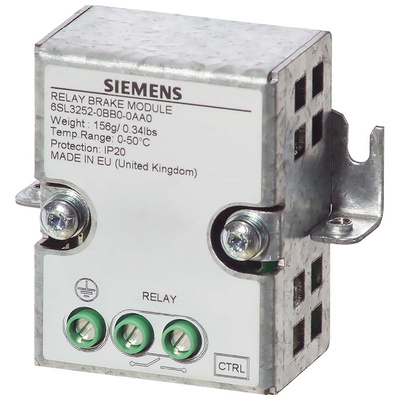 Siemens Single Phase Phase Brake Module, 30 V ac ; V dc, 250 V ac ; V dc