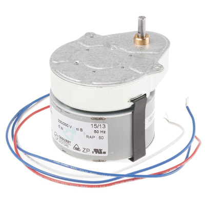Crouzet Reversible Synchronous Geared AC Geared Motor, 3.5 W, 230 → 240 V