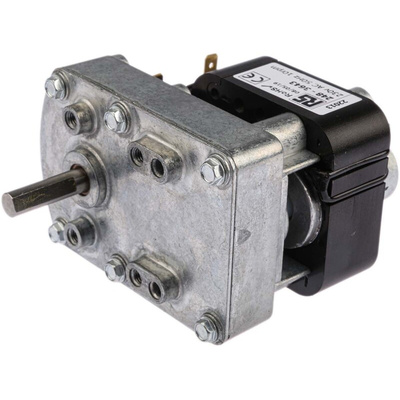 Mellor Electric Clockwise Shaded Pole Geared AC Geared Motor, 24 W, 230 V