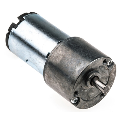 RS PRO Geared DC Geared Motor, 24 V dc, 30 Ncm, 12 rpm, 5mm Shaft Diameter
