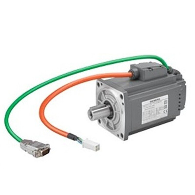 Siemens S-1FL6 Clockwise Synchronous Servo Motor, 0.75 kW, 230 V, Flange Mount Mounting