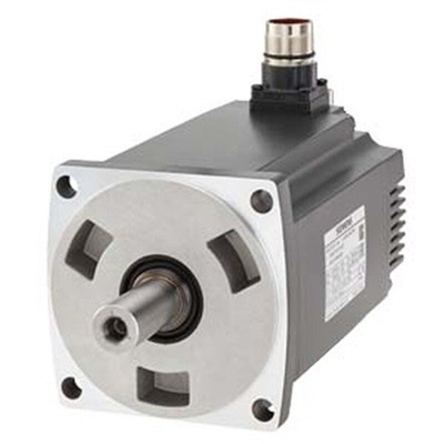 Siemens S-1FL6 Clockwise Synchronous Servo Motor, 1.5 kW, 230 V, Flange Mount Mounting