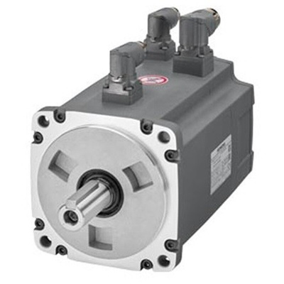 Siemens S-1FL6 Clockwise Synchronous Servo Motor, 3.5 kW, 400 V, Flange Mount Mounting