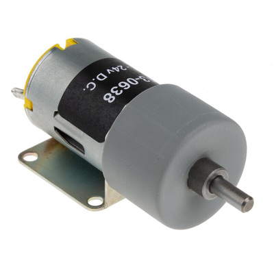 RS PRO Brushed Geared DC Geared Motor, 1.31 W, 12 V dc, 59 mNm, 274 rpm, 4mm Shaft Diameter