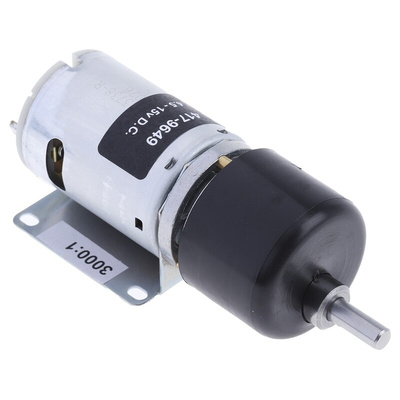 RS PRO Brushed Geared DC Geared Motor, 19.8 W, 12 V dc, 59 Ncm, 4 rpm, 6mm Shaft Diameter