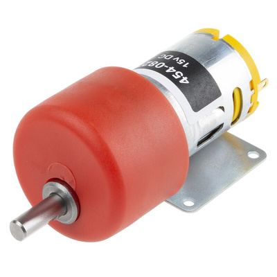RS PRO Brushed Geared DC Geared Motor, 7.92 W, 12 V dc, 10 Ncm, 897 rpm, 6mm Shaft Diameter