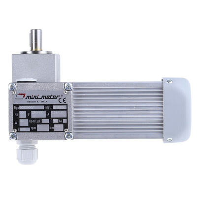 Mini Motor Induction Geared AC Geared Motor, 20 W, 3 Phase, 230 V, 400 V