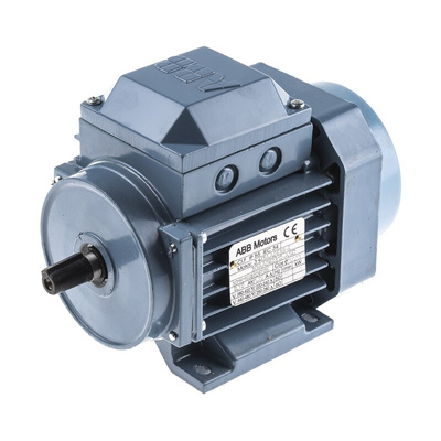 ABB 3GAA Reversible Induction AC Motor, 0.18 kW, IE2, 3 Phase, 4 Pole, 415 V, Foot Mount Mounting