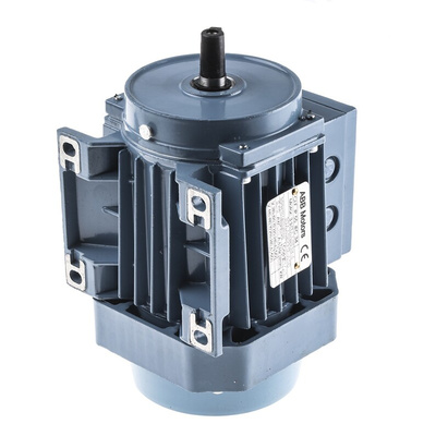 ABB 3GAA Reversible Induction AC Motor, 0.18 kW, IE2, 3 Phase, 4 Pole, 415 V, Foot Mount Mounting