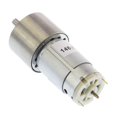 RS PRO Geared DC Motor, 7 W, 4.5 → 15 V dc, 114 gcm, 7300 rpm, 6mm Shaft Diameter