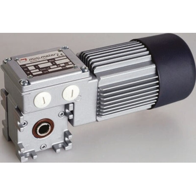 Mini Motor Reversible Induction Geared AC Geared Motor, 180 W, 3 Phase, 230 V, 400 V