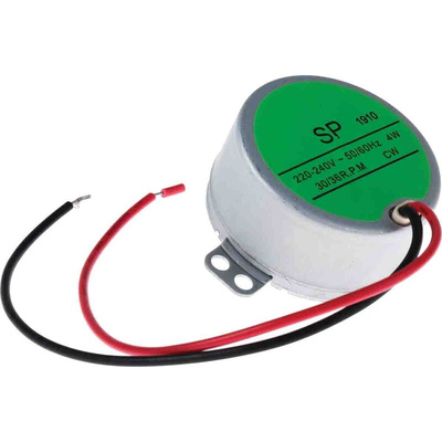 Cliff Electronics Clockwise Synchronous Geared AC Geared Motor, 4 W, 1 Phase, 220 → 240 V
