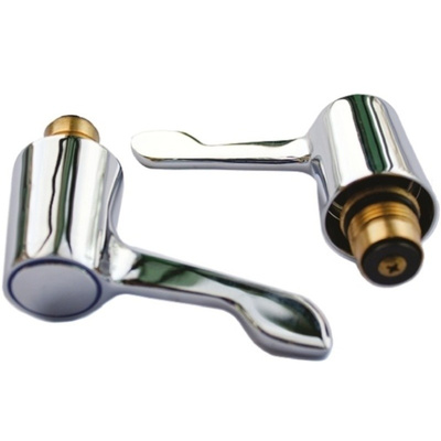 Oracstar Chrome Adapt-A-Tap Lever Conversion Kit for use with 1/2 in Tap
