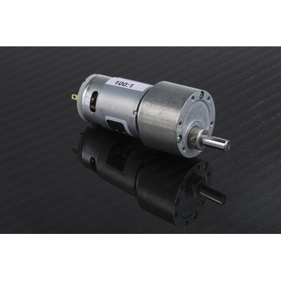 RS PRO Brushed Geared DC Geared Motor, 7 W, 12 V dc, 59 Ncm, 60 rpm, 6mm Shaft Diameter
