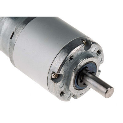 RS PRO Brushed Geared DC Geared Motor, 7.85 W, 12 V dc, 2399 gcm, 228 rpm, 6mm Shaft Diameter