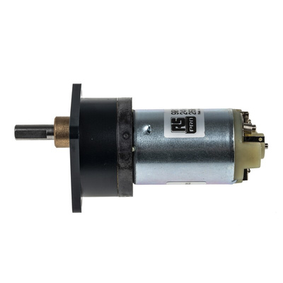 RS PRO Brushed Geared DC Geared Motor, 24 V dc, 70 mNm, 260 rpm, 6mm Shaft Diameter