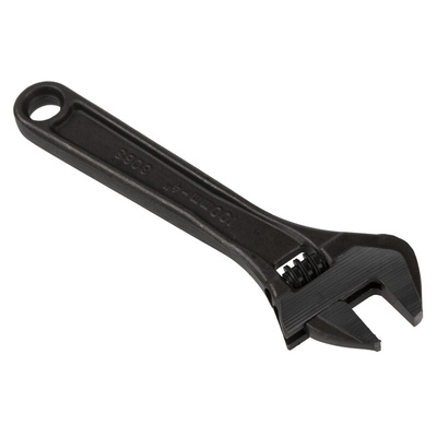 Bahco Adjustable Spanner, 110 mm Overall, 13mm Jaw Capacity, Metal Handle