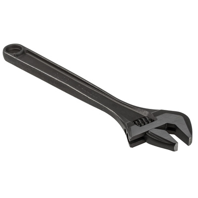 Bahco Adjustable Spanner, 305 mm Overall, 34mm Jaw Capacity, Metal Handle
