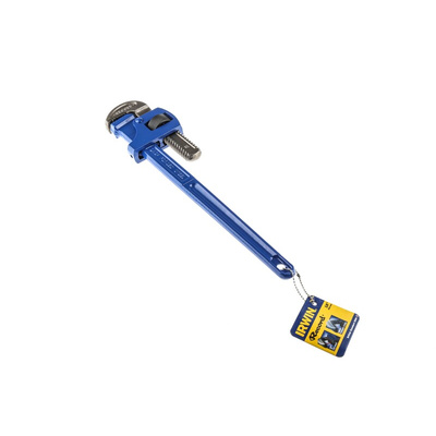 Irwin Pipe Wrench, 450.0 mm Overall, 51mm Jaw Capacity, Metal Handle