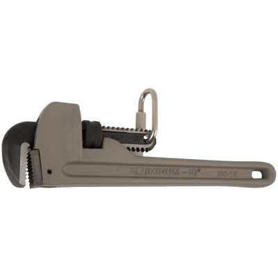 Bahco Pipe Wrench, 455.0 mm Overall, 60mm Jaw Capacity, Metal Handle