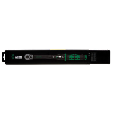 Wera Click-Torque B 2 Click Torque Wrench, 20 → 100Nm, 3/8 in Drive, Square Drive