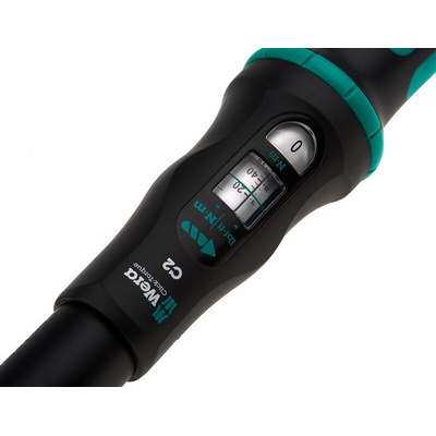 Wera Click-Torque C 2 Click Torque Wrench, 20 → 100Nm, 1/2 in Drive, Square Drive