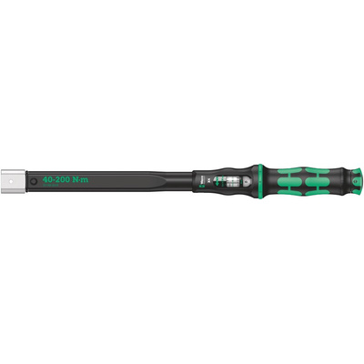 Wera Click-Torque X 4 Click Torque Wrench, 40 → 200Nm, Square Drive, 14 x 18mm Insert