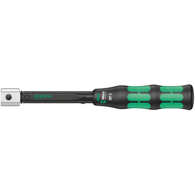 Wera Click-Torque XP 2 Click Torque Wrench, 10 → 50Nm, Square Drive, 9 x 12mm Insert