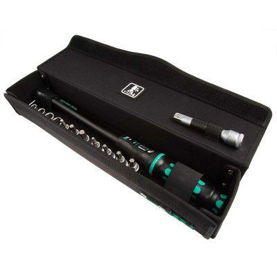Wera Click-Torque C 3 Set 1 Click Torque Wrench Set, 40 → 200Nm, 1/2 in Drive