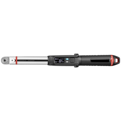 Facom Smart Torque Wrench, 6 → 30Nm, 1/4 in Drive, Square Drive