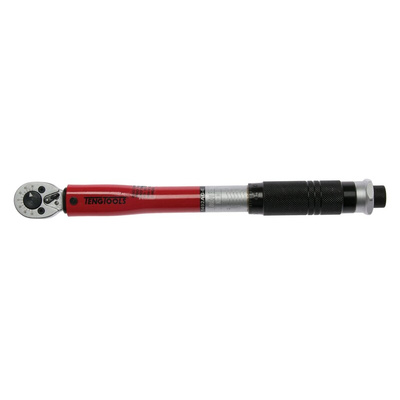 Teng Tools Click Torque Wrench, 5 → 25Nm, 1/4 in Drive, Square Drive