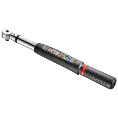 Facom Digital Torque Wrench, 6.7 → 135Nm, 3/8 in Drive, Square Drive, 9 x 12mm Insert