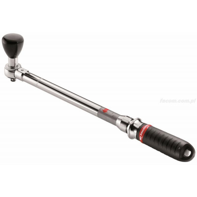 Facom Click Torque Wrench, 20 → 100Nm, 3/8 in Drive, 9 x 12mm Insert