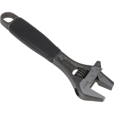 Bahco Adjustable Spanner, 158 mm Overall, 21mm Jaw Capacity, Plastic Handle
