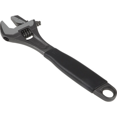 Bahco Adjustable Spanner, 208 mm Overall, 28mm Jaw Capacity, Plastic Handle