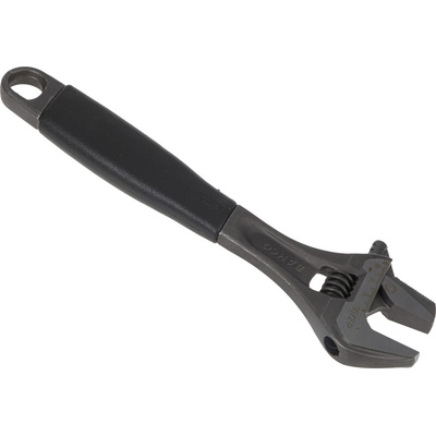 Bahco Adjustable Spanner, 257 mm Overall, 33mm Jaw Capacity, Plastic Handle