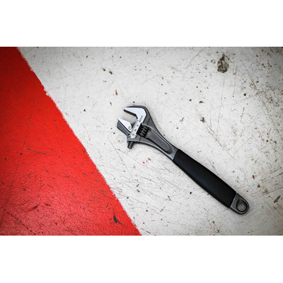 Bahco Adjustable Spanner, 308 mm Overall, 35mm Jaw Capacity, Plastic Handle