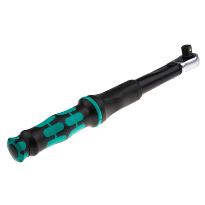Wera C1 Click Torque Wrench, 10 → 50Nm, 1/2 in Drive, Square Drive - RS Calibrated