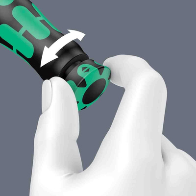 Wera X1 Click Torque Wrench, 2.5 → 25Nm, Square Drive, 9 x 12mm Insert - RS Calibrated