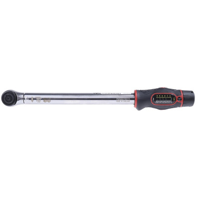 Norbar Torque Tools Click Torque Wrench, 10 → 50Nm, 1/2 in Drive, Square Drive - RS Calibrated