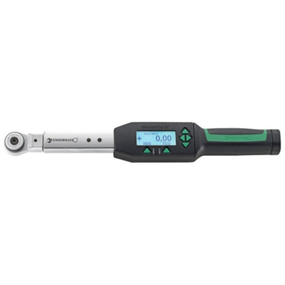 STAHLWILLE 713R/6 Digital Torque Wrench, 3 → 60Nm, 3/8 in Drive, Round Drive