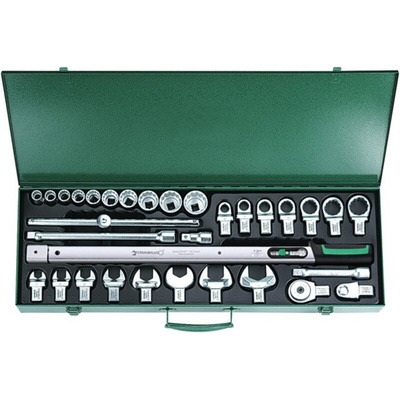 STAHLWILLE 730R/40/32 QUICK Click Torque Wrench Set, 1/2 in Drive, Square Drive