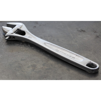 Facom Adjustable Spanner, 306 mm Overall, 34mm Jaw Capacity, Metal Handle