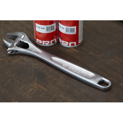 Facom Adjustable Spanner, 306 mm Overall, 34mm Jaw Capacity, Metal Handle