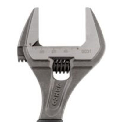 Bahco Adjustable Spanner, 218 mm Overall, 38mm Jaw Capacity, Plastic Handle