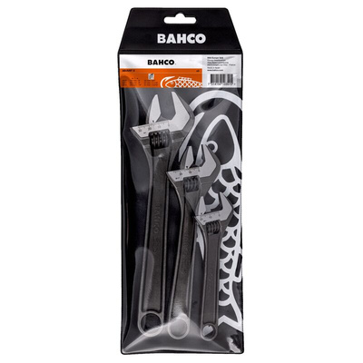 Bahco Adjustable Spanner, 30mm Jaw Capacity, Metal Handle