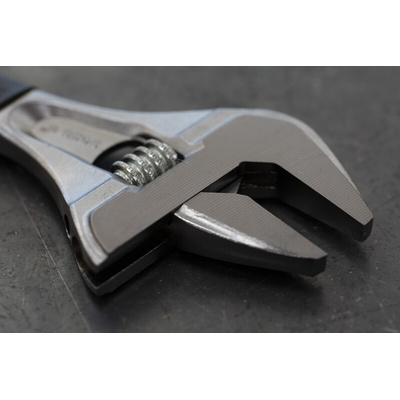 Bahco Adjustable Spanner, 170 mm Overall, 32mm Jaw Capacity, Plastic Handle