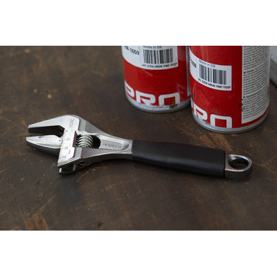 Bahco Adjustable Spanner, 170 mm Overall, 32mm Jaw Capacity, Plastic Handle