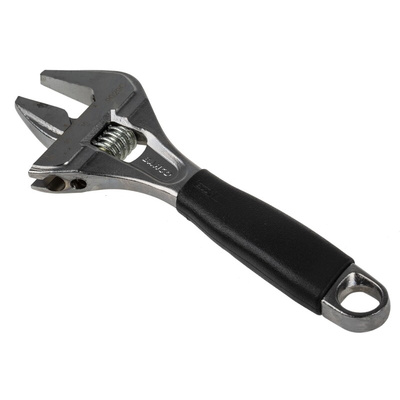 Bahco Adjustable Spanner, 170 mm Overall, 32mm Jaw Capacity, Plastic Handle